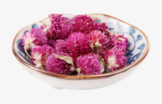 花茶千日红png免抠素材_88icon https://88icon.com 产品实物 冲泡 千日红 干花瓣 美观 花茶 饮品