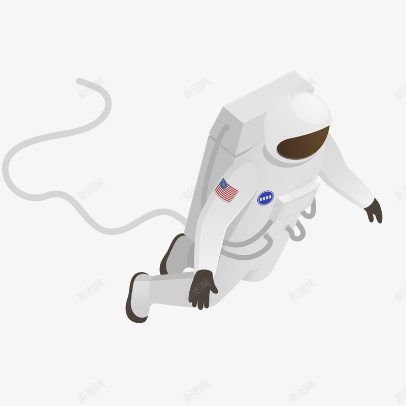 在太空漂浮的宇航员矢量图ai免抠素材_88icon https://88icon.com 人物设计 太空 宇航员 职业人物 航天事业 矢量图
