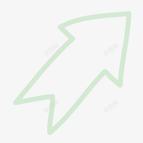 漂浮不规则箭头铅笔画png免抠素材_88icon https://88icon.com 不规则 几何 卡通 可爱元素 漂浮素材 箭头 铅笔画