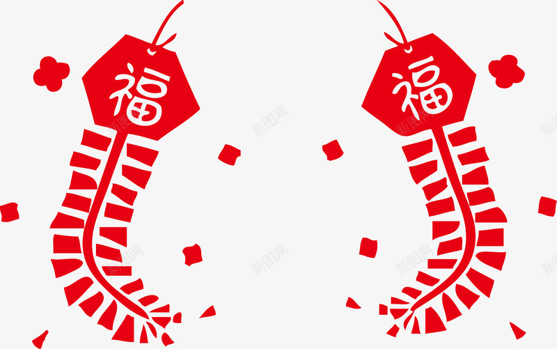 春节过年鞭炮六边形福字挂件矢量图ai免抠素材_88icon https://88icon.com 六边形福 新年挂件 新年红色素材 春节 矢量图 矢量鞭炮 福字书法矢量图 过年 过年鞭炮 鞭炮