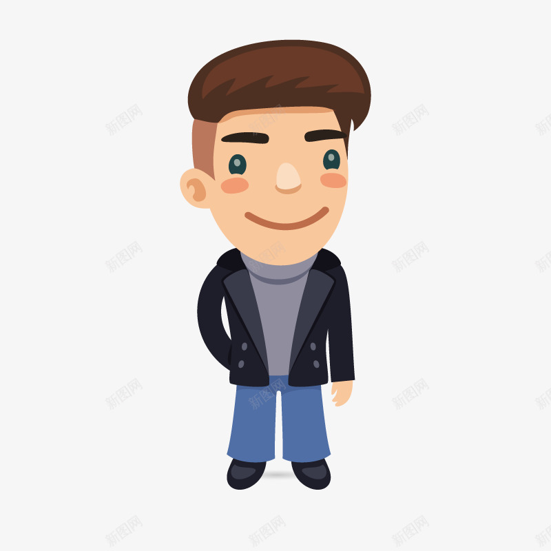 卡能人物男人png免抠素材_88icon https://88icon.com 人物插画 动漫人物 动漫动画 卡通人物 卡通人物设计 漫画人物 职业人物