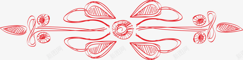 欧式花纹花边线稿png免抠素材_88icon https://88icon.com 手绘 线条 线稿 花纹 花边