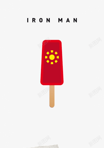 超级英雄雪糕冰棍png免抠素材_88icon https://88icon.com 冰棍 红色 超级英雄 雪糕