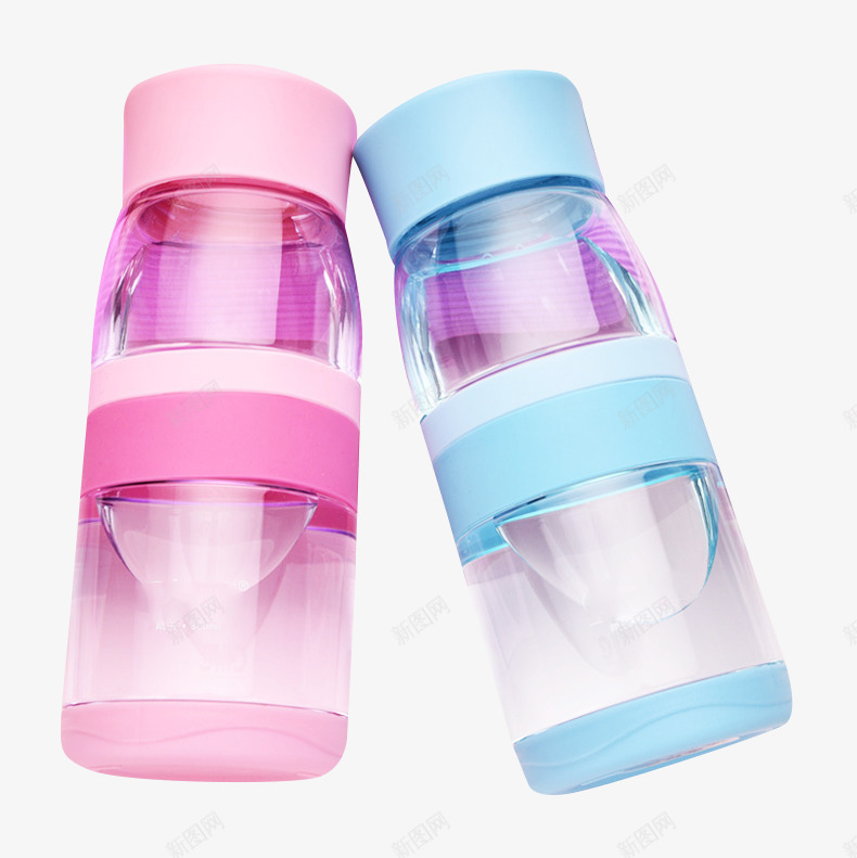 马卡龙色水壶png免抠素材_88icon https://88icon.com 多色杯子 大容量水杯 女生可爱水杯 透明塑料杯 马卡龙色水杯 高品质水杯