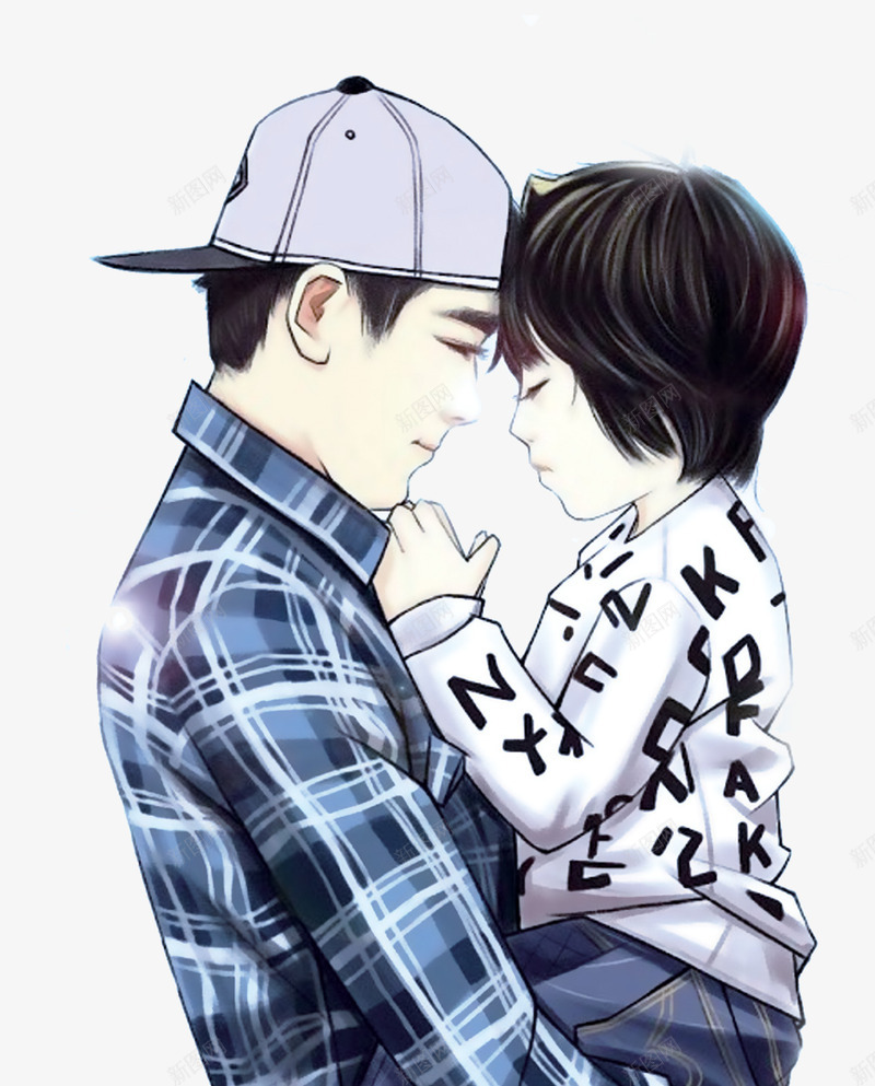 手绘拥抱的父子png免抠素材_88icon https://88icon.com 亲情六月 感恩父亲节 拥抱的父子 父亲 父亲与儿子 父亲节 父亲节人物 父亲节卡通 父亲节手绘 父亲节插画 父子 爸气十足 爸爸与儿子