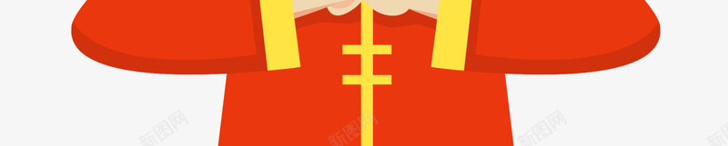 春节拜年的小朋友png免抠素材_88icon https://88icon.com 中国风 喜笑颜开 开心 拜年的小朋友 春节 红色帽子