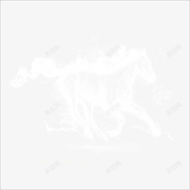 光效马png免抠素材_88icon https://88icon.com 特效马 特效骏马 骏马光效