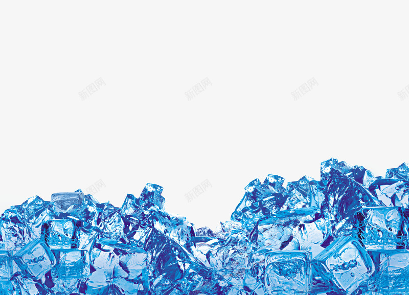 蓝色冰霜png免抠素材_88icon https://88icon.com 冰 冰爽 凉爽 蓝色