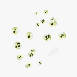 音乐符号漂浮png图片下载 音乐符号漂浮素材