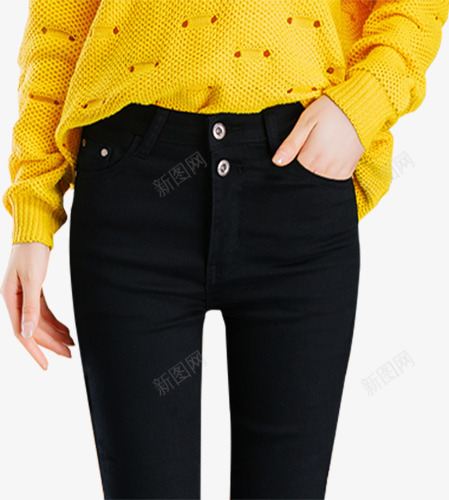 黄色女装服饰png免抠素材_88icon https://88icon.com 女装 服饰 黄色