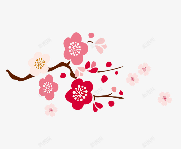 腊八腊梅中国画装饰png免抠素材_88icon https://88icon.com 中国画 免抠 免抠下载 古风 手绘 腊八节 腊梅 装饰