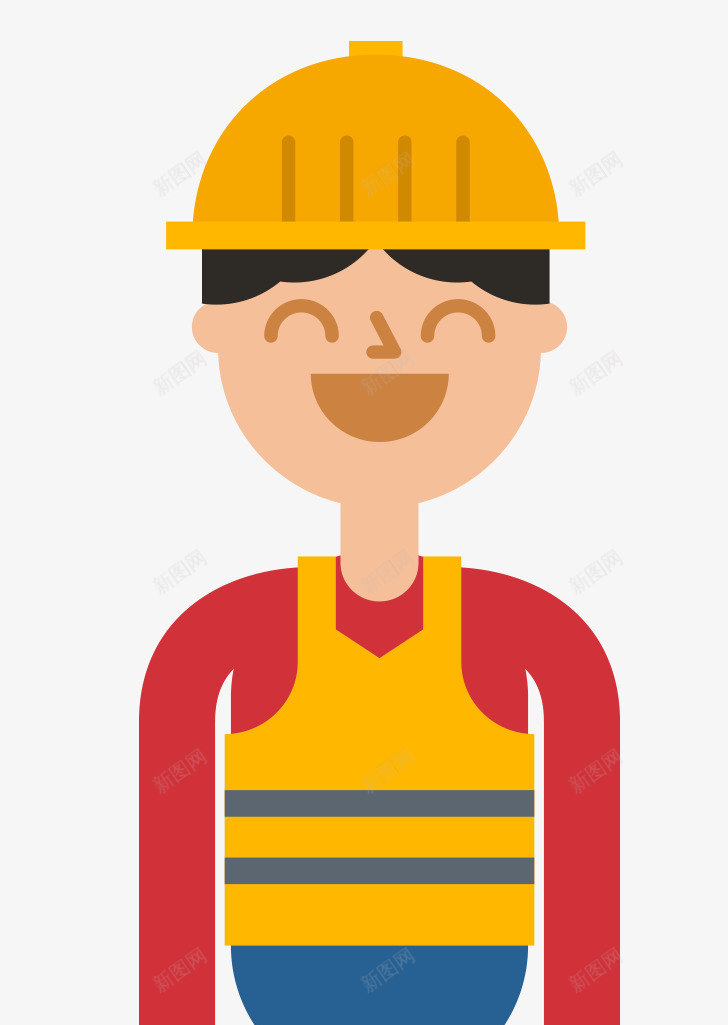 装修工人png免抠素材_88icon https://88icon.com 卡通 工人 平面人 扁平化男人 矢量人物 矢量男人 职业人物