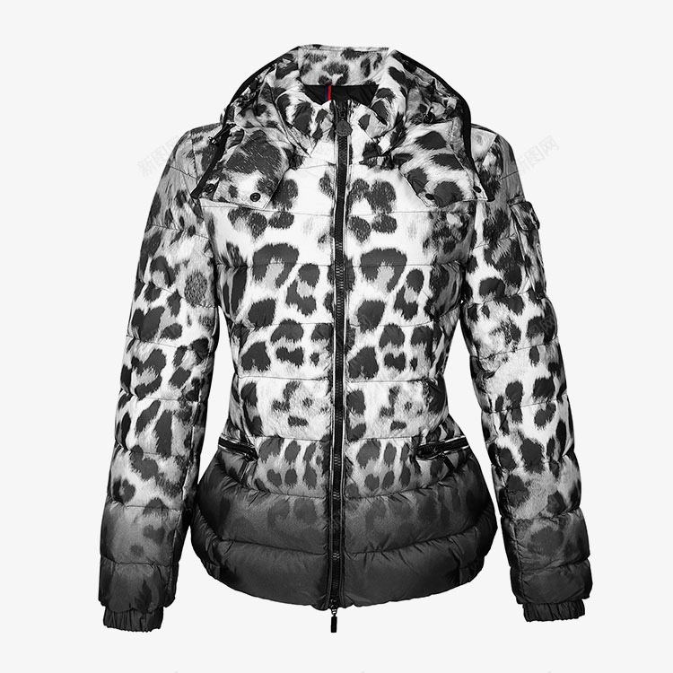 蒙克莱女士外套png免抠素材_88icon https://88icon.com Moncler 外套 女士羽绒服 蒙克莱 豹纹