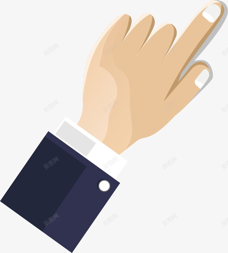 一个男人的手臂矢量图ai免抠素材_88icon https://88icon.com 卡通 手指 手臂 斑点 白色 蓝色 衣袖 黄色 矢量图