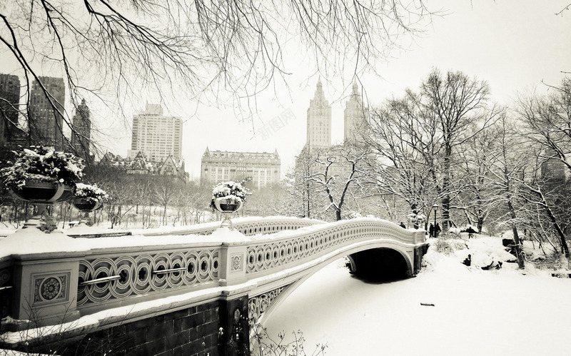 冬日街景都市白雪png免抠素材_88icon https://88icon.com 冬日 白雪 街景 都市