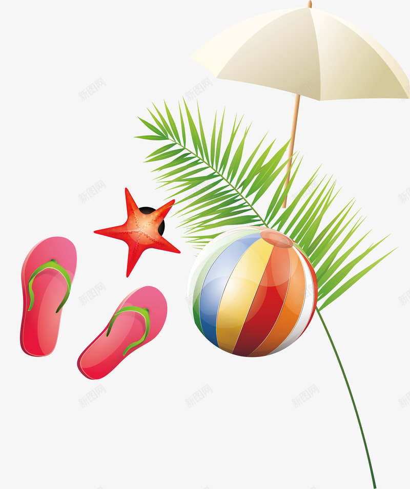 夏日遮阳伞篮球拖鞋png免抠素材_88icon https://88icon.com 卡通篮球 夏日 夏日促销 拖鞋 拖鞋海报 篮球 篮球卡通 篮球海报 遮阳伞