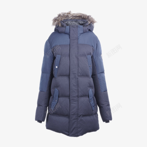 长羽绒服女士外套png免抠素材_88icon https://88icon.com Armani安普里奥阿玛尼 EA7 Emporio 女士外套 女士连帽 毛领 长羽绒服