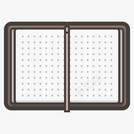 一本打开的书png免抠素材_88icon https://88icon.com 书本 书籍 卡通