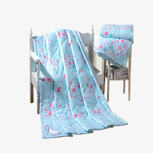 被子产品实物蓝色夏被png免抠素材_88icon https://88icon.com 产品 夏被 实物 蓝色 被子