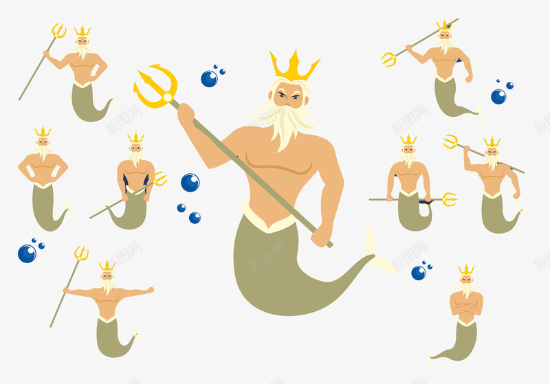 海王波塞冬png免抠素材_88icon https://88icon.com 三叉戟 刀具 刺刀 刺杀 动画 海王波塞冬 鱼叉