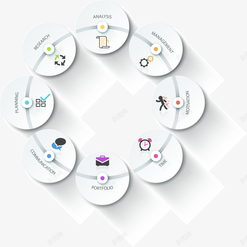 灰色简约圆圈装饰图案png免抠素材_88icon https://88icon.com 免抠PNG 圆圈 圆环 灰色 科幻 科技 简约 花朵 装饰图案