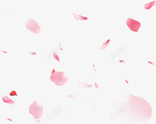 漂浮花瓣红色花瓣png免抠素材_88icon https://88icon.com 浪漫 漂浮元素 红色 花瓣 飞花