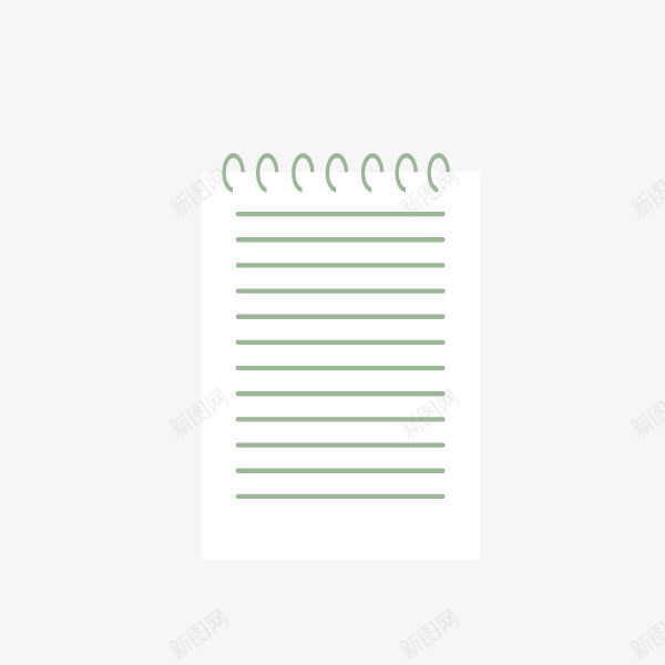 办公用品文具元素png免抠素材_88icon https://88icon.com 办公用品 日常用品 生活用品 纸张 装饰图 记事本