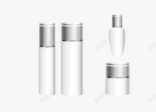 女生化妆品瓶子png免抠素材_88icon https://88icon.com 化妆品 女生 瓶子 白色