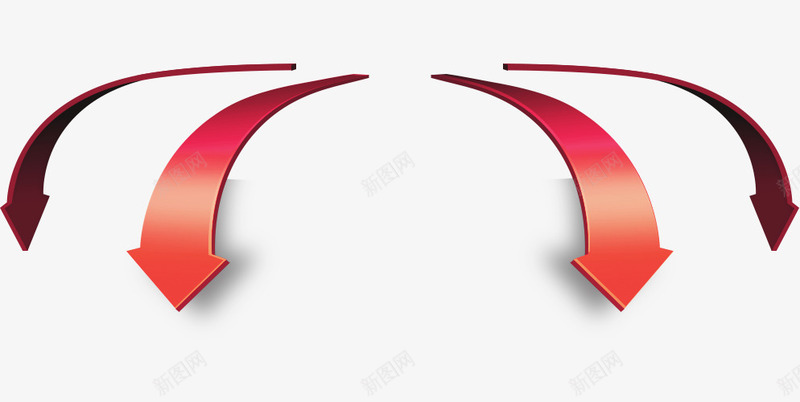 红色转弯的箭头数据表格PPTpng免抠素材_88icon https://88icon.com 分叉路 箭头 红色 转弯 转弯箭头 配色