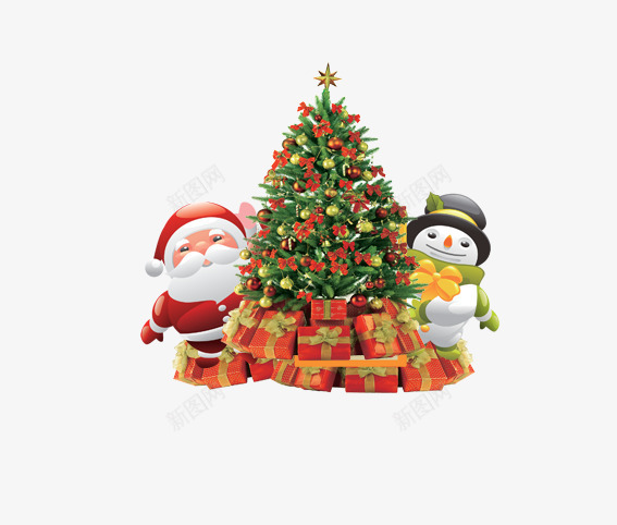 圣诞老人和雪人png免抠素材_88icon https://88icon.com 冬季 圣诞 圣诞促销 圣诞树 圣诞礼物 圣诞老人 圣诞装饰 圣诞雪人 节日 雪 雪屋