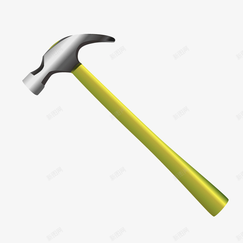 木质铁锤工具木工png免抠素材_88icon https://88icon.com 工具 木工 木质 铁锤