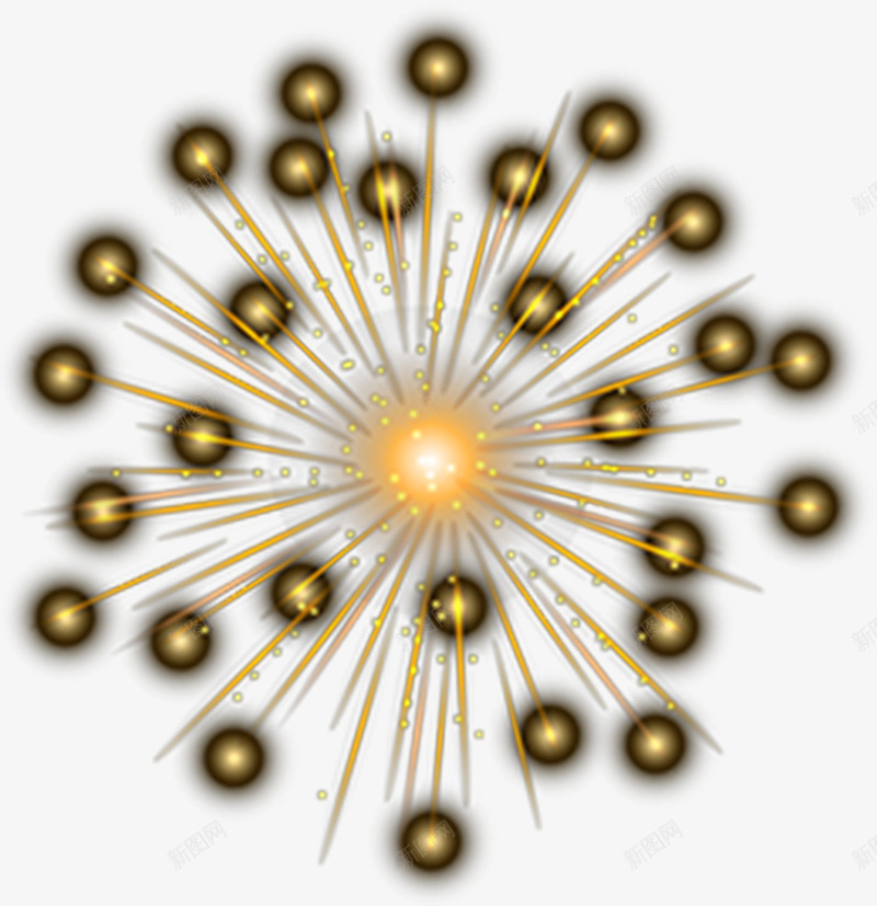 烟花过年喜庆png免抠素材_88icon https://88icon.com 喜庆 春节 烟花 过年