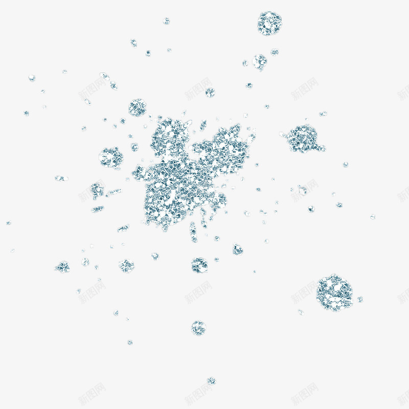 钻石碎片漂浮png免抠素材_88icon https://88icon.com 免抠PNG 漂浮素材 碎片 钻石