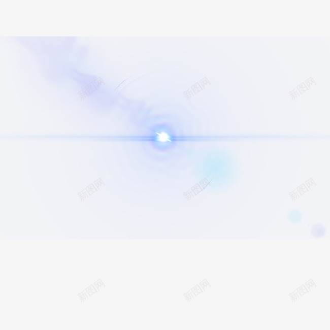 光元素png免抠素材_88icon https://88icon.com 光元素 光效 光晕 点光源 蓝色