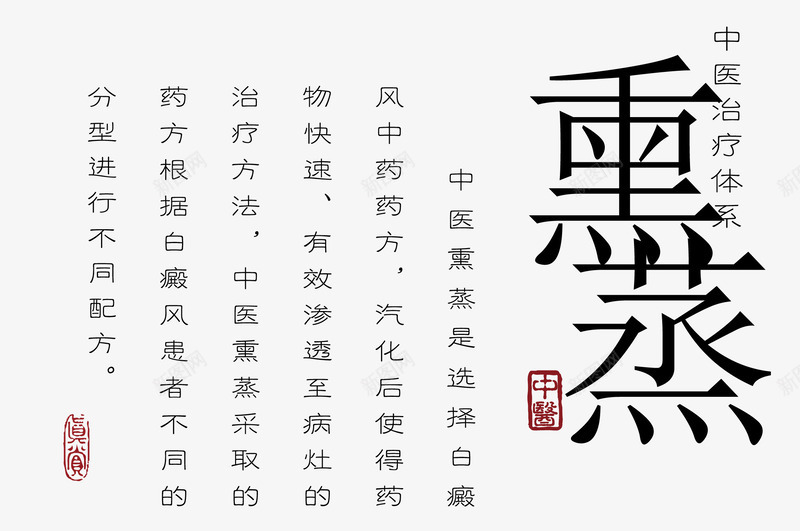 身体治疗方面介绍矢量图eps免抠素材_88icon https://88icon.com 文字介绍 熏蒸 身体治疗 矢量图
