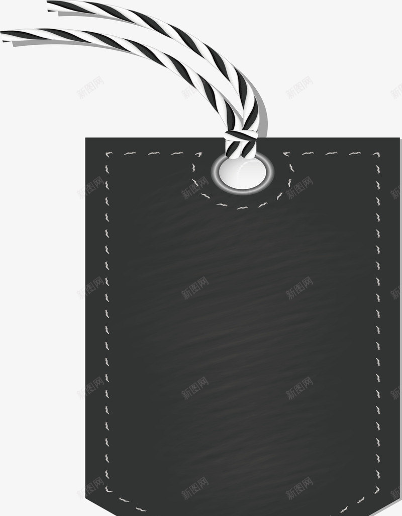 无字吊牌png免抠素材_88icon https://88icon.com 吊牌 折扣 无字 黑色