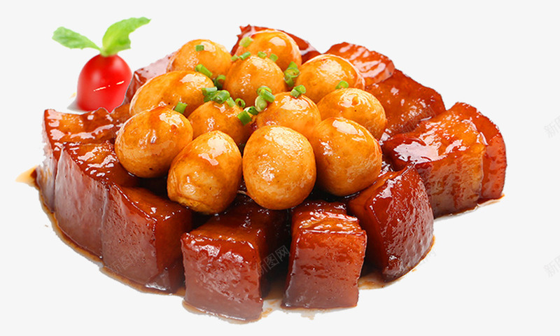 鹌鹑蛋东坡肉菜品png免抠素材_88icon https://88icon.com 鹌鹑蛋东坡肉菜品