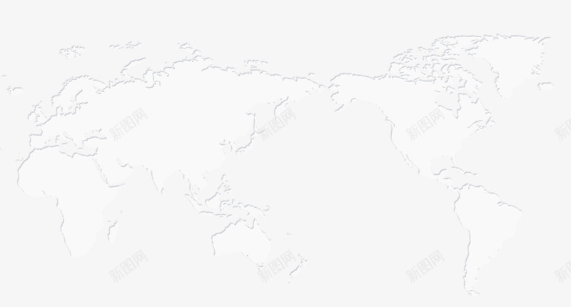 白色世界地图png免抠素材_88icon https://88icon.com 世界 世界地图轮廓 全球 地图 白色 科技