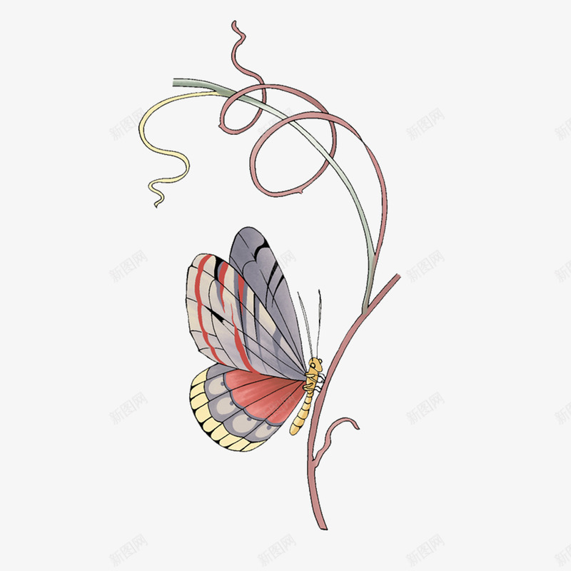 成熟优雅女装png免抠素材_88icon https://88icon.com 优雅 优雅女装 女装 恤图案 成熟优雅 植物 藤条模板下载