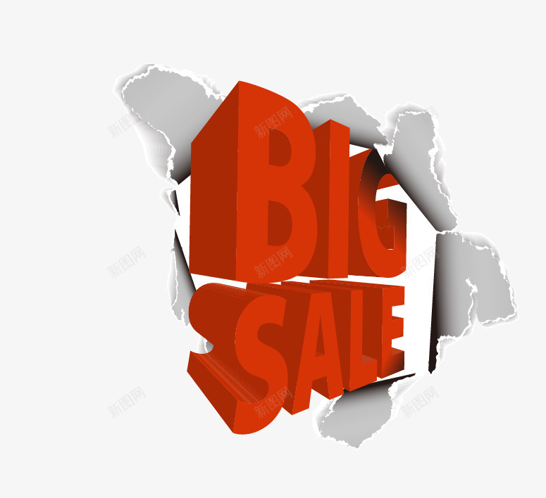 立体突破纸张红色促销标签png免抠素材_88icon https://88icon.com 促销 促销标签 标签 突破纸张 立体 红色 销量突破