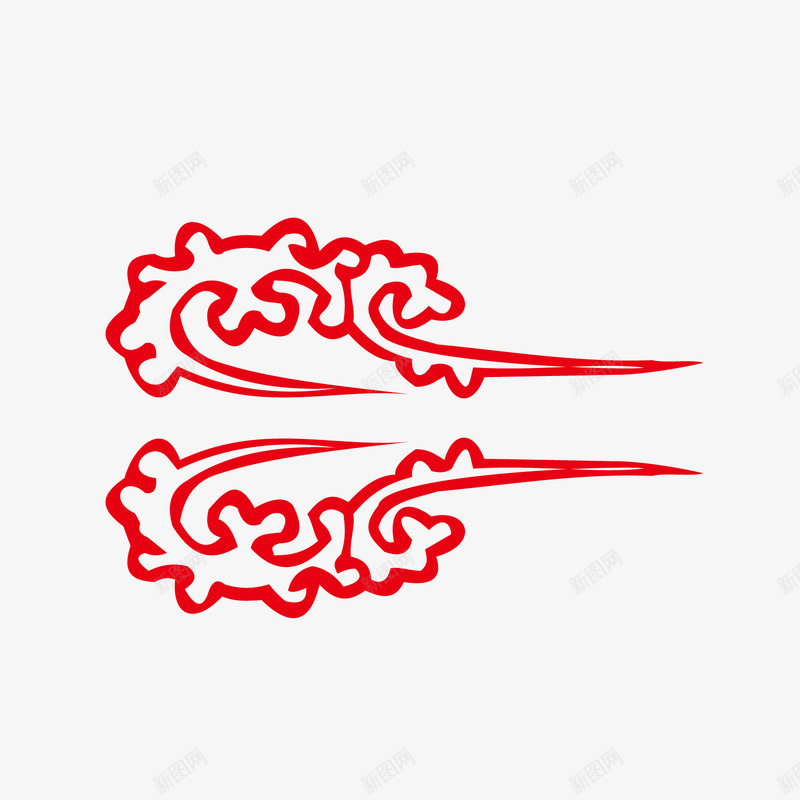 对称云纹png免抠素材_88icon https://88icon.com 云纹 优美如 吉祥图案 四合云 如意 如意云 如意形状 对称云纹 形态似飞鸟 瑞雀 祥云 祥云云纹 象征高升