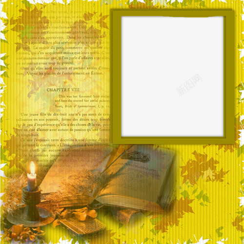 典雅图书相框png免抠素材_88icon https://88icon.com 鍥句功 鏋 鐩告 铚儧