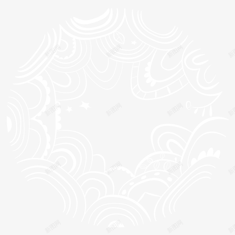 花边png免抠素材_88icon https://88icon.com AI素材 EPS PNG ai素材 png 冬季 动物 卡通 可爱 手绘素材 手绘花纹 清新素材 羽毛 花边