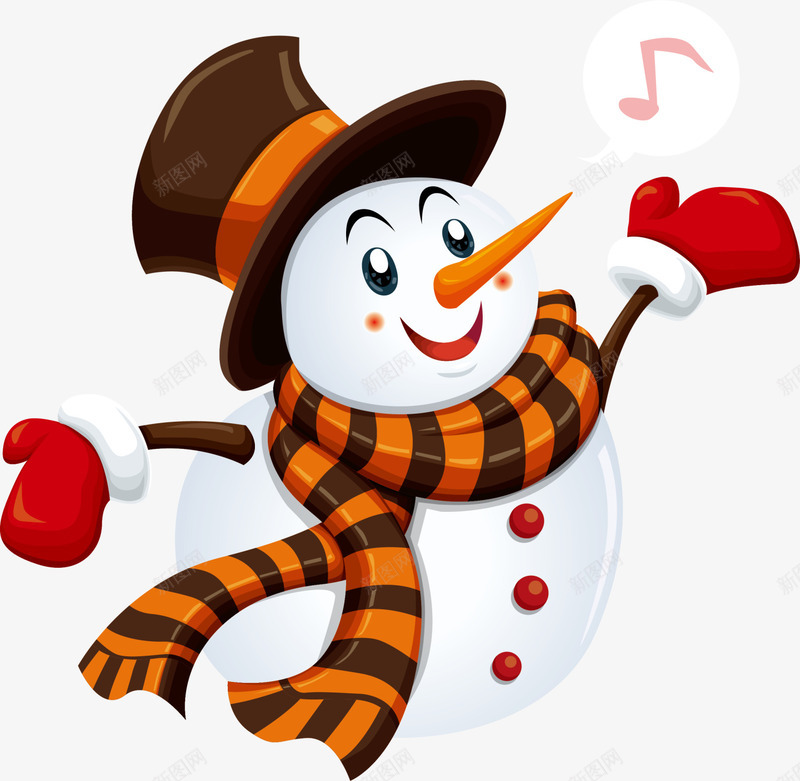 白色冬日可爱雪人png免抠素材_88icon https://88icon.com 卡通雪人 可爱雪人 堆雪人 温暖雪人 白色雪人 装饰图案