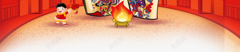 新年海报背景psd分层图png免抠素材_88icon https://88icon.com 传统节日 传统边框 喜迎新年 新年卡通人物 新年海报背景 欢度春节 灯笼 烟花 碎金背景