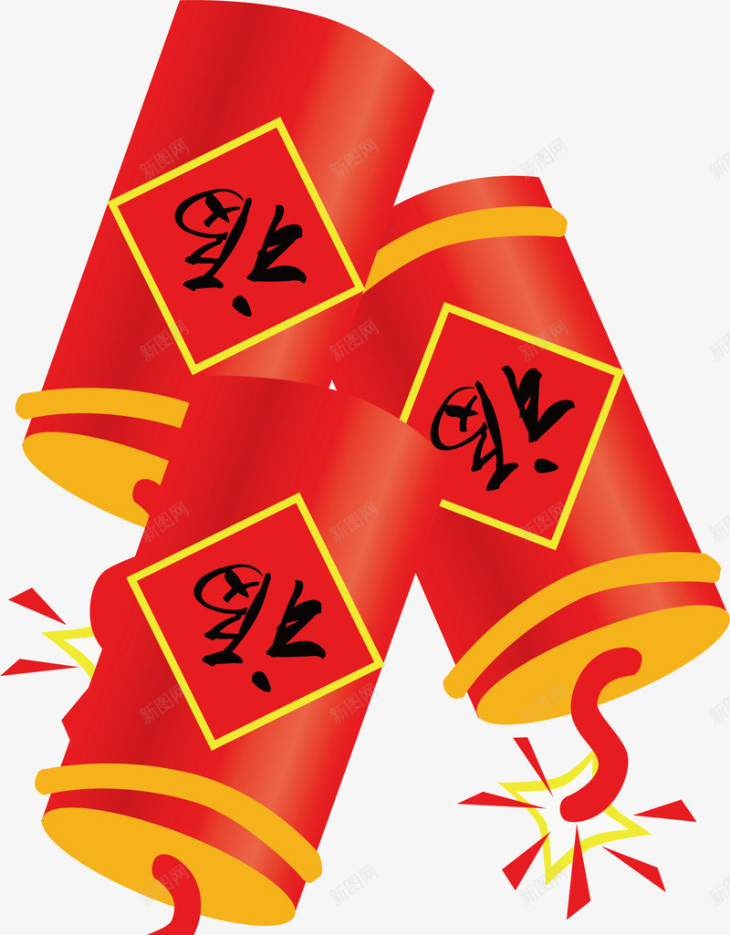 春节红色圆形鞭炮png免抠素材_88icon https://88icon.com 圆形鞭炮 春节鞭炮 燃放烟火 燃放鞭炮 福字鞭炮 红色炮仗 红色鞭炮