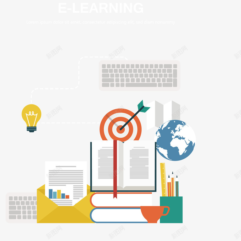 信息化网络学习png免抠素材_88icon https://88icon.com 互联网教育 信息流程 卡通教育信息 商务教育信息插图 扁平创意图教育信息 扁平化教育信息 手绘教育信息 矢量教育信息 考试成功 考试教育信息 高级教育信息插画