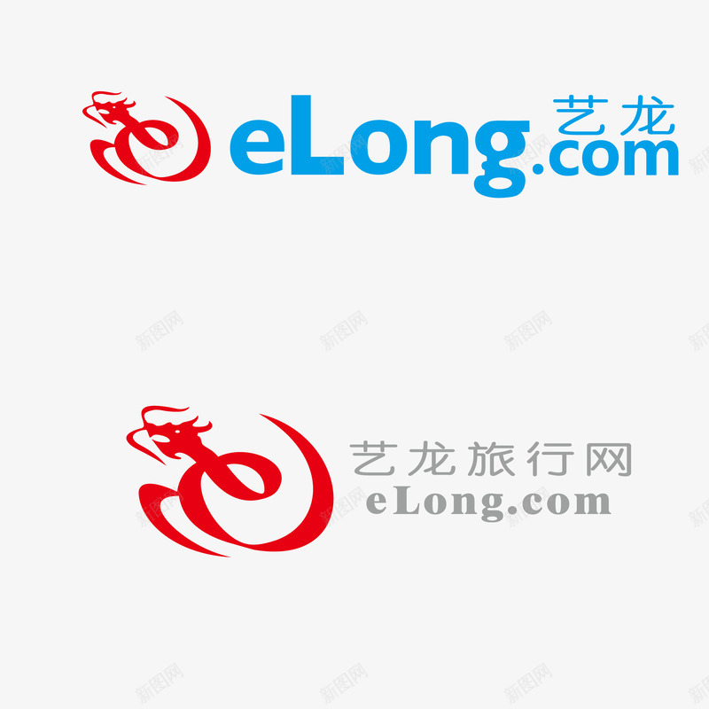 艺龙旅行网标志矢量图ai免抠素材_88icon https://88icon.com 旅行网 标志 艺龙 矢量图