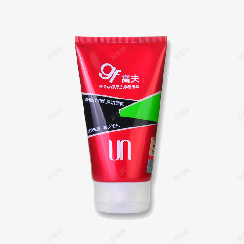 高夫净透控油泡沫洁面乳png免抠素材_88icon https://88icon.com 产品实物 净透控油泡沫洁面乳 控油 洁面乳 高夫