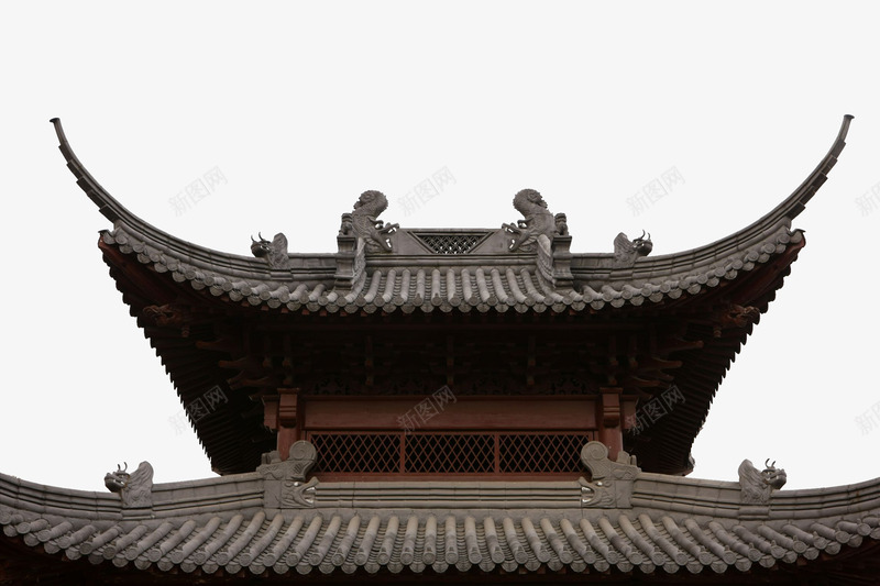中国旧时代装饰雕刻屋檐png免抠素材_88icon https://88icon.com 墙檐 装饰雕刻